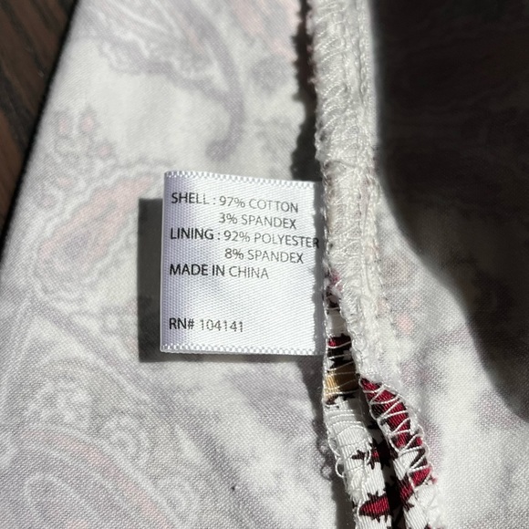 Lady Hagan Golf Skort - Paisley (size 4) - Picture 4 of 5